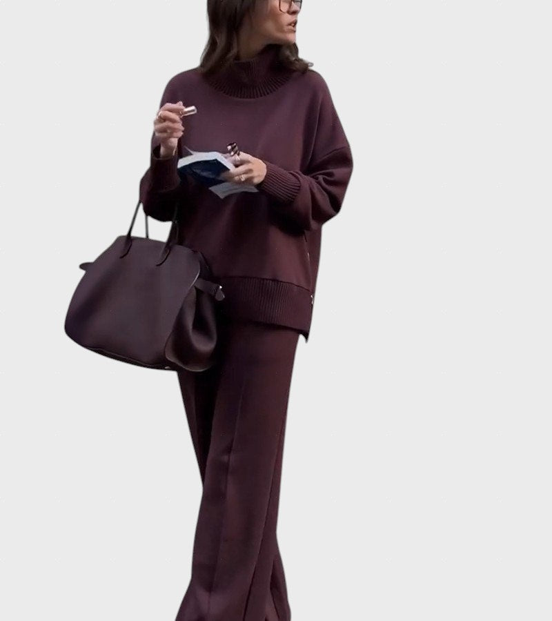 Petrana™ - Elegantne kaheosaline komplekt kõrge kaelusega