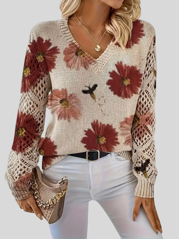 Anelia™ - Elegantne öökleit lillemotiiviga