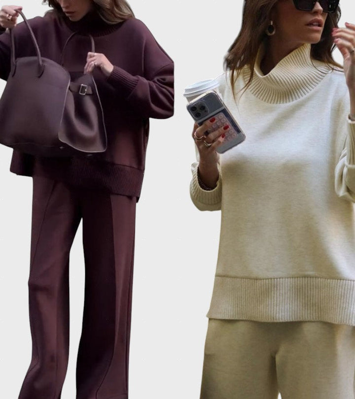 Petrana™ - Elegantne kaheosaline komplekt kõrge kaelusega