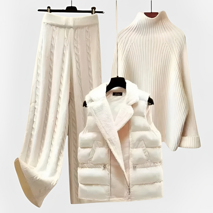 Plamena™ - Mugav ja soe kudumite komplekt kolmes osas