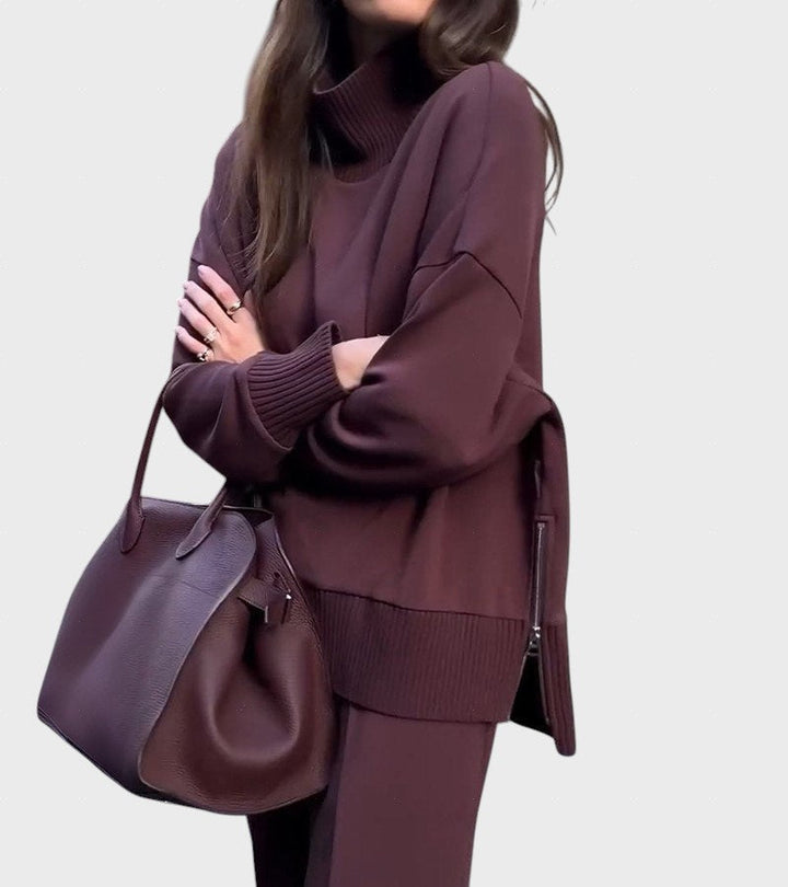 Petrana™ - Elegantne kaheosaline komplekt kõrge kaelusega