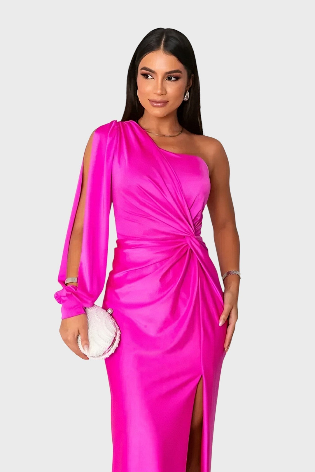 Mariela™ - Elegantne satiinist kleit