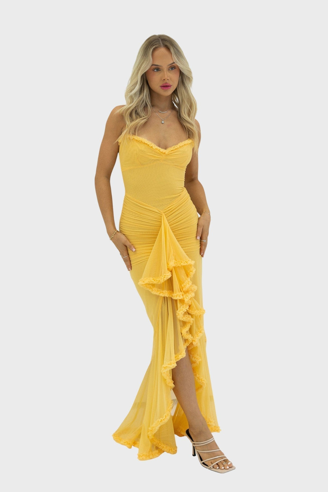 Masha™ - Maxi kleit volangidega