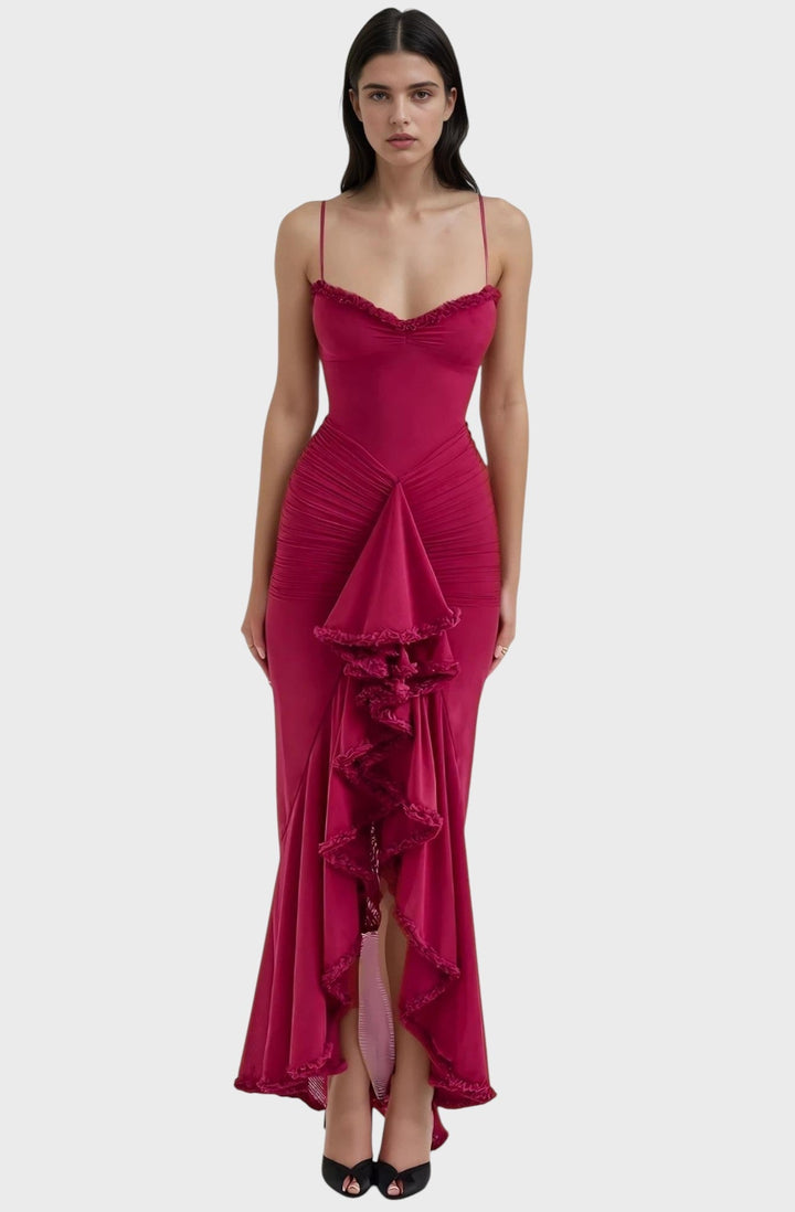 Masha™ - Maxi kleit volangidega