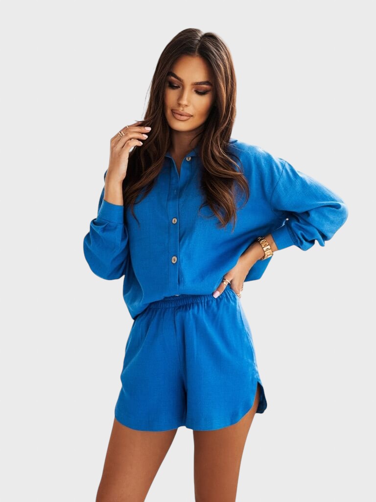 Bonka™ - Santorini särk ja lühikesed püksid