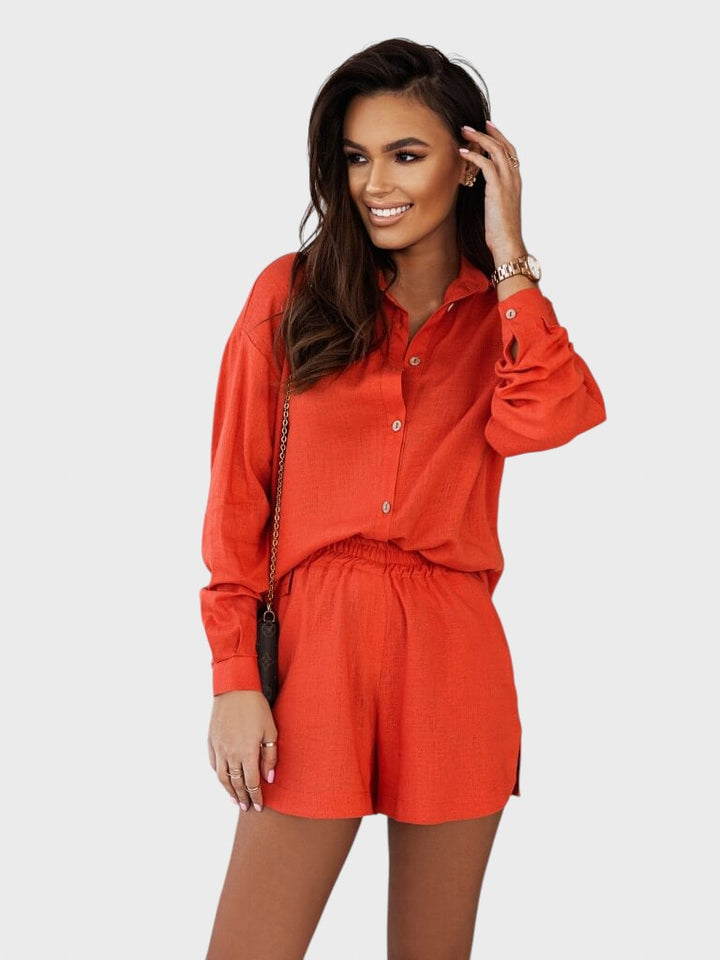 Bonka™ - Santorini särk ja lühikesed püksid