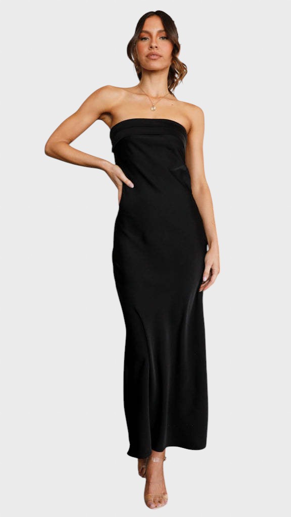 Ivomira™ - Pikk satiinist kleit