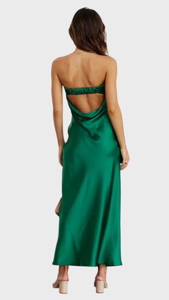 Ivomira™ - Pikk satiinist kleit