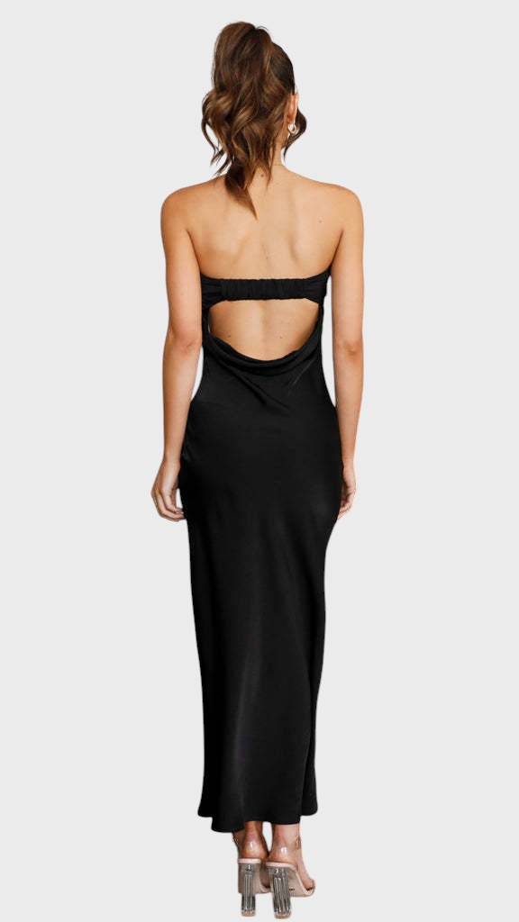 Ivomira™ - Pikk satiinist kleit