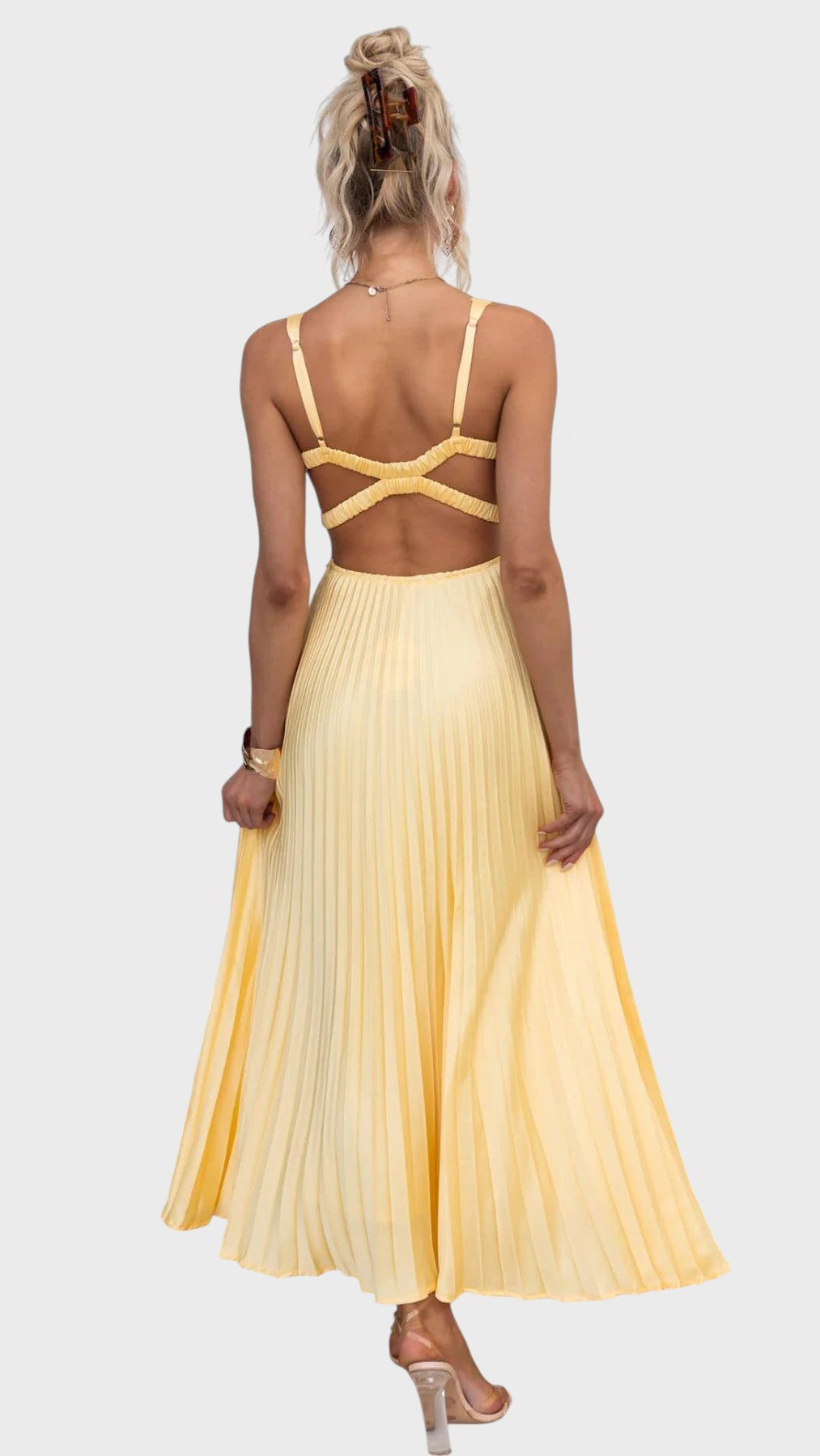 Emiliya™ - Elegantne plisseeritud kleit