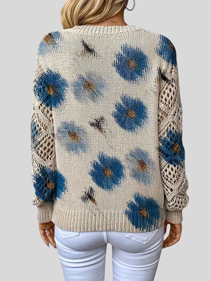 Anelia™ - Elegantne öökleit lillemotiiviga