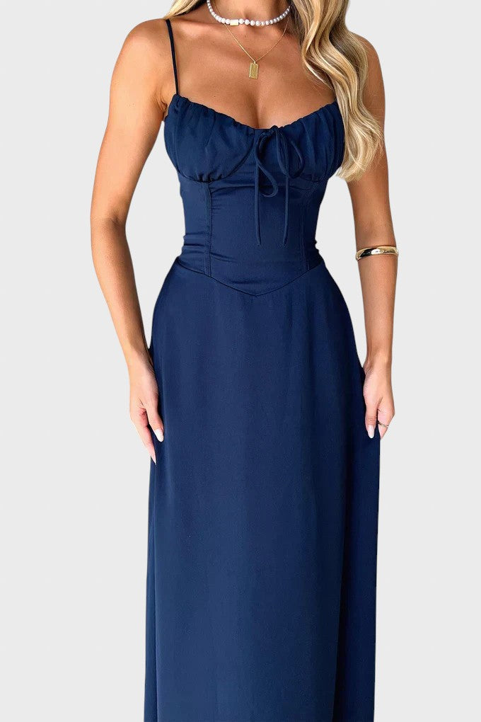 Katerinka™ - Maxi kleit ilma varrukateta ja sidemetega