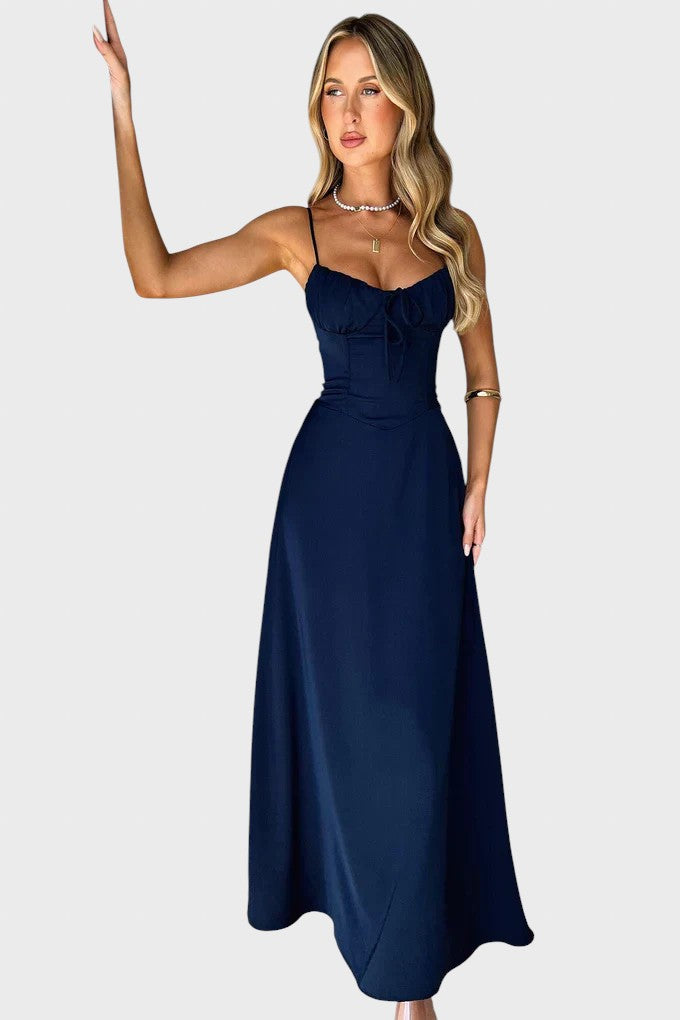 Katerinka™ - Maxi kleit ilma varrukateta ja sidemetega