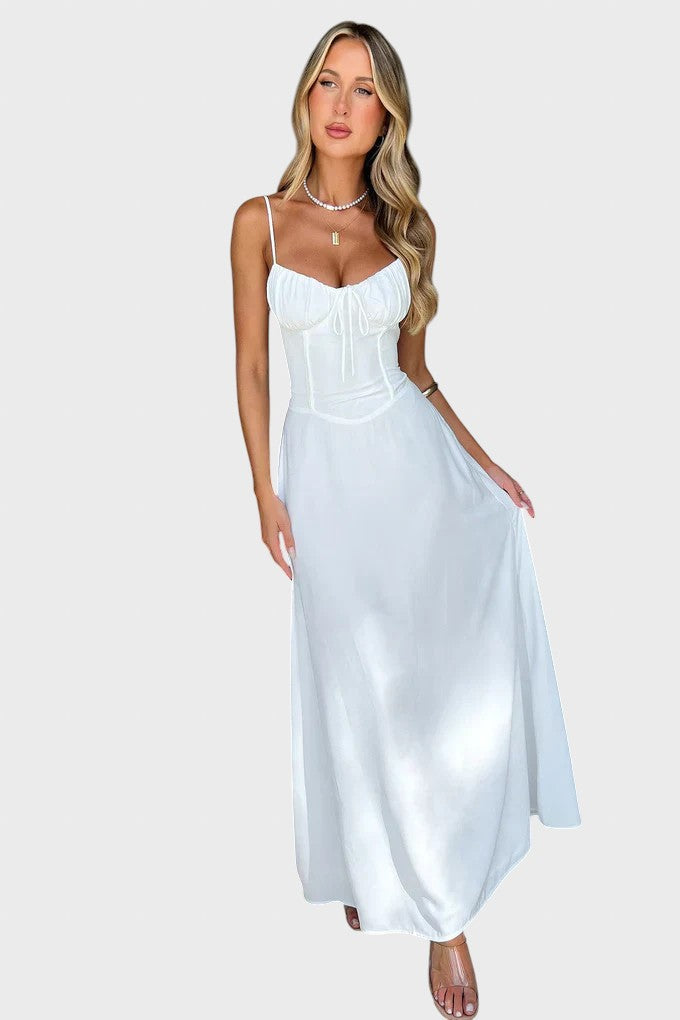 Katerinka™ - Maxi kleit ilma varrukateta ja sidemetega