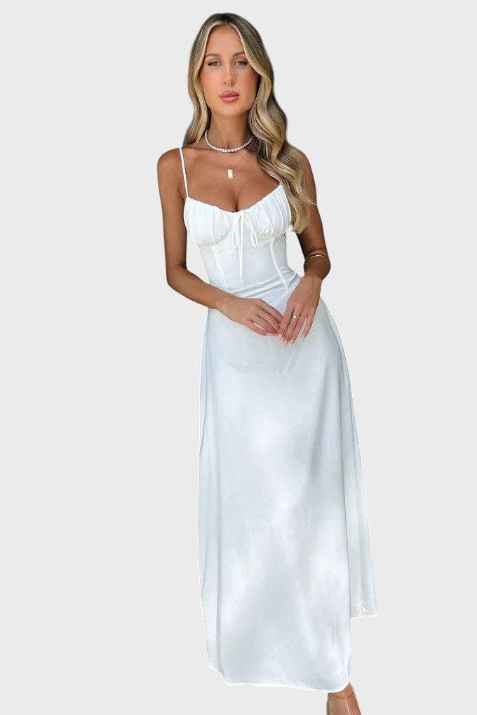 Katerinka™ - Maxi kleit ilma varrukateta ja sidemetega