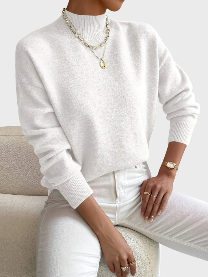 Marieta™ - Kootud kõrge kaelusega sviiter