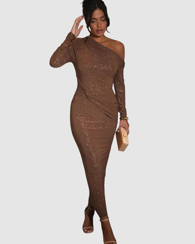 Stoian™ - Sädelev maxi kleit