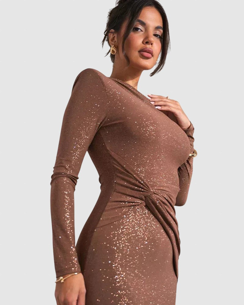 Stoian™ - Sädelev maxi kleit