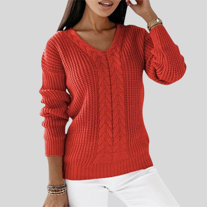 Slavka™ - Kootud pikkade varrukatega sviiter