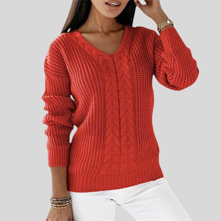 Slavka™ - Kootud pikkade varrukatega sviiter